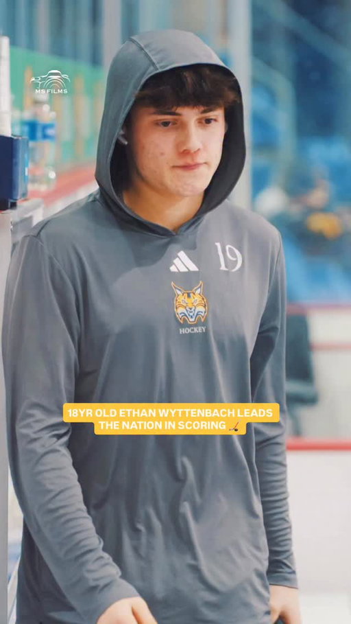 @nhlflames prospect Ethan Wyttenbach has been on an absolute tear during his freshman season!
