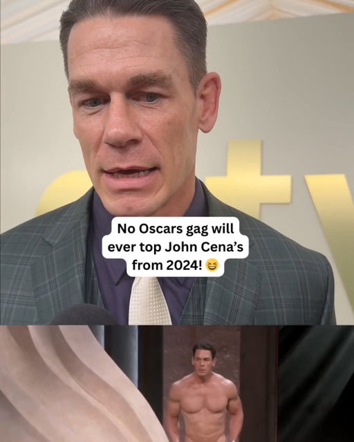 John Cena reflects on his unforgettable #Oscars streaking moment 😆
