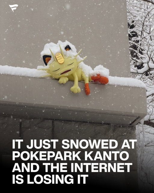 It just snowed during PokéPark Kanto’s opening weekend, and lucky fans in attendance have been sharing viral images of the park transformed into a winter scene. 

Pokémon like Pikachu, Eevee, Jigglypuff, and Charizard were seen covered in fresh snow, creating moments that felt straight out of the games. ❄️

Sources: alcremie_ruby (X)
