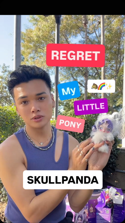 impulsive shopping got me today with these My Little Pony x Skullpanda 😭🌈🐴✨ 
 
 
 
#popmart #plushies #mylittlepony #skullpanda #skullpandamylittlepony