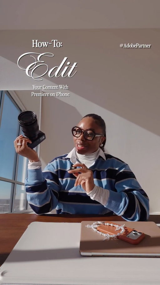 So, you’ve wanted a template of my Living Alone Diaries, yeah? 🙂‍↕️ 

Thanks to the new @adobevideo Premiere on iPhone app you can easily replace media to customize templates while keeping your own original look and feel. Everything from adding transitions, sound effects, voiceovers and soft jazz music just got a whole lot easier right on your iPhone. #adobepartner
