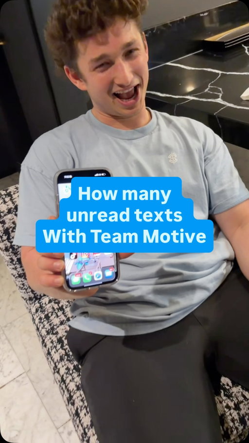 Super Bowl was a crazy week! Here’s how many unread texts the team had during the week!