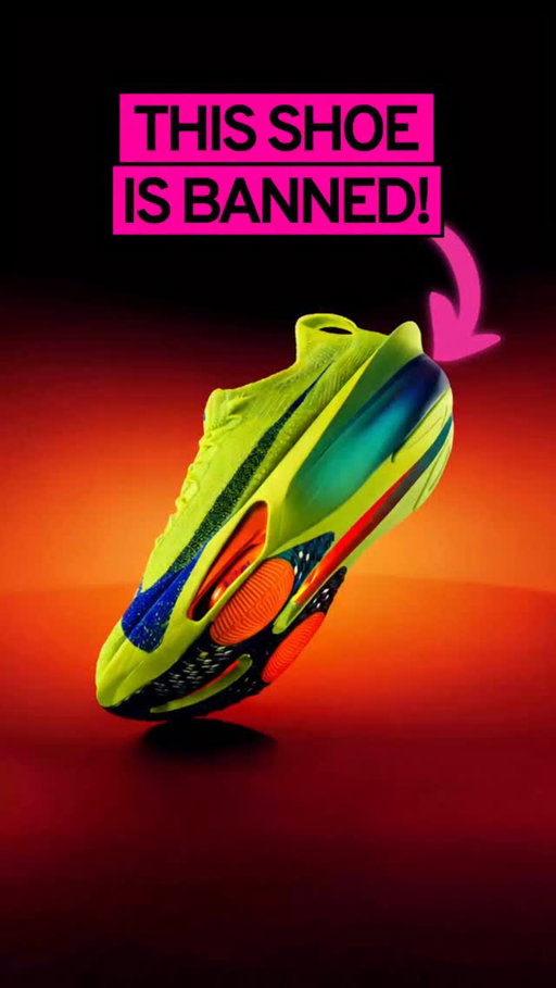 Have you seen the Nike shoes that made athletes so fast they were literally banned?

In 2019, Eliud Kipchoge became the first human in history to run a marathon in under two hours.

But if you look at his feet, you’ll notice something strange.

He isn’t wearing normal sneakers.
He’s wearing a prototype called the Alphafly.

And inside them isn’t just foam.

Most running shoes use standard foam that absorb energy,
So every time a runner hits the ground, they lose some of their power 

But the Alphaflys change that.

They use a system of ultra-responsive foam and built-in pockets that collapse on impact and spring back on takeoff.

So when Kipchoge hit the ground, the shoes didn’t absorb his power.

Instead, it captured it — and snapped it forward into his next stride,
returning roughly 85–90% of the energy he put into the ground.

At the time, officials called this tech doping
And in 2020, they banned this exact prototype.

But the idea lived on.

And today, nearly every elite marathoner wears a legal version of this same technology!

And as for Eliud Kipchoge, he is still breaking new records!