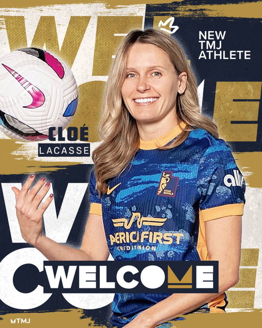 Welcome to TMJ, Cloé! ✨🇨🇦

We’re proud to welcome Canadian international @cloe_lacasse as a new #TMJAthlete.

A proven goalscorer with experience in Europe and the NWSL, Cloé brings a competitive mindset and a track record of success at the top level.

Welcome to your new home. We’re ready to take this next chapter together 🤝

#WhereWomensFootballRules™
#WhereCloeLacasseRules