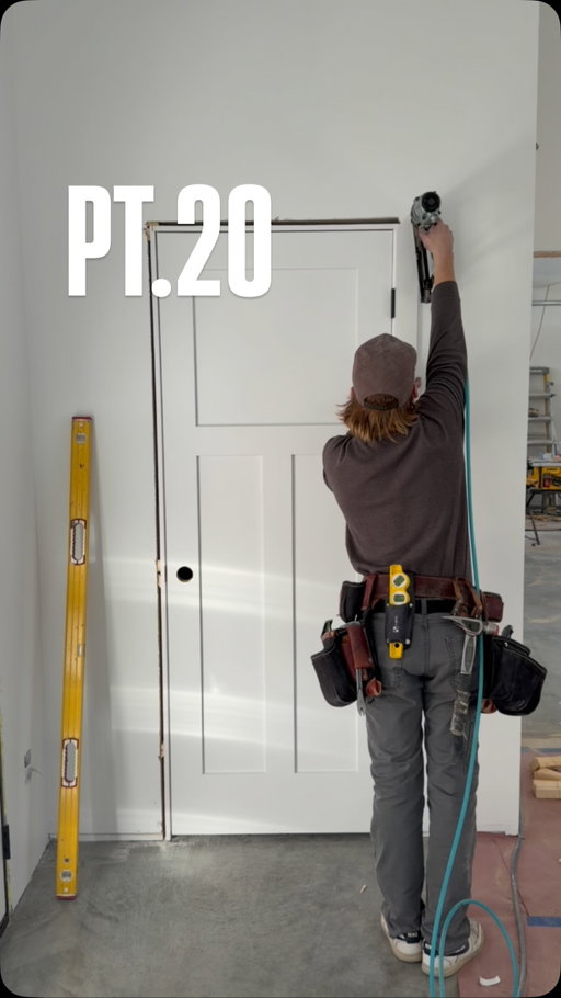 Pt.20 Starting Interior trim and bathroom tile with the help of @angi #Angipartner
