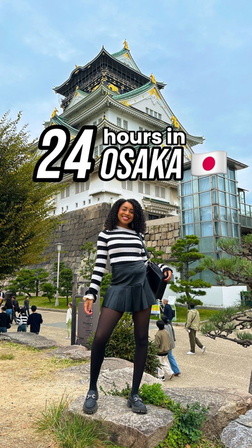 ⏰ 24 Hours in Osaka?! LET’S GO! 🇯🇵

If you only had ONE day in this electric city, here’s exactly how to spend it 🔥 This is your ultimate Osaka day itinerary 🎌🍜

🌅 Morning in Osaka
Start strong at Osaka Castle 🏯 – not just beautiful, but legendary. Wander its peaceful moats and gardens 🌸 or head inside to dive into samurai history ⚔️.
Then? Food time
.
Head to Kuromon Ichiba Market 🍢 for melt-in-your-mouth wagyu, Kobe beef burgers 🍔, fresh oysters 🦪 & even orange juice squeezed from a vending machine 🍊😮

🌇 Afternoon to Evening
Walk off the feast in Dotonbori 🏮 – Osaka’s neon jungle!
But don’t just stroll – hop on a canal boat 🚤 and glide past glowing signs & street food stalls. 📸 Don’t forget that must-have Glico Man pic!

Then chase sunset at Tsutenkaku Tower 🌆. Dare to step onto the glass cage 😱 and explore Shinsekai – a retro maze of gritty charm and Showa-era nostalgia 🎞️

🌙 Late Night
Wrap it all up by bar hopping inside the Misono Building 🍶🎤 It’s like a tiny-bar jungle with themed rooms, karaoke corners, and maybe a stranger’s living room?!

🎥 One day, a hundred memories. Tag who you’d take on this wild ride! 

Save this post for your next Japan trip 👀

#travellifestyle #blacktravelfeed #essencetravels #osakajapan #osakatrip