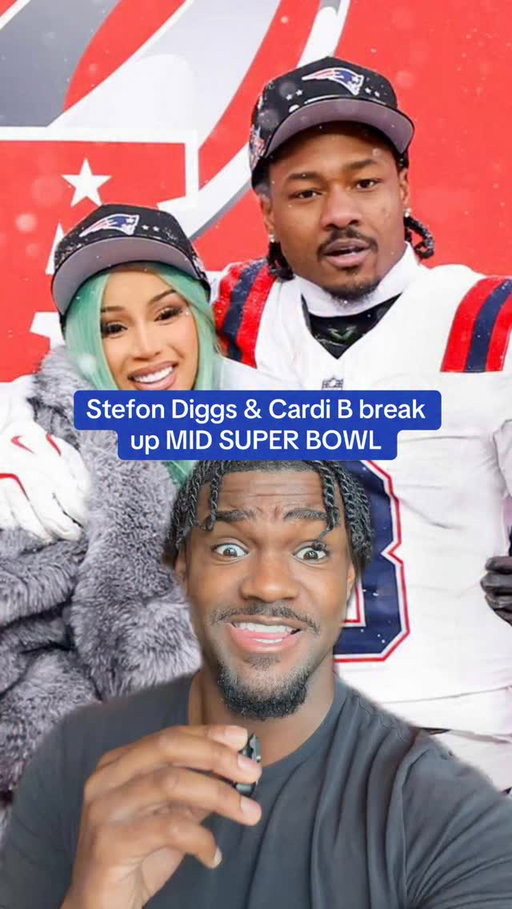 Breaking up Mid Super Bowl is crazy work 💔🥀

#superbowl #stefondiggs #cardib #football #joshsmoore