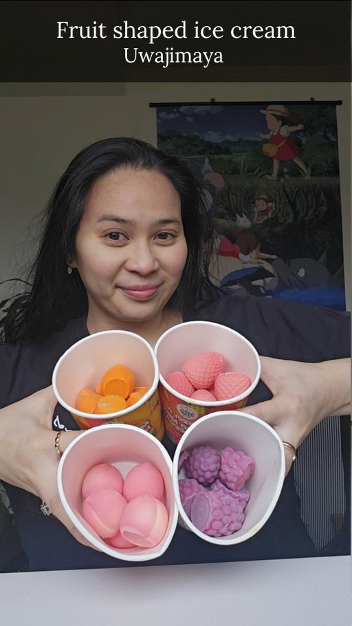 Trying out more fruit shaped ice creams, these ones from the brand Jack & King from the 📍Seattle @uwajimaya

These were $7.19 each, and the ice cream shapes themselves were a little bigger than the other brand and you gotn9 pieces vs. 12. Alot of people asked about ingredients, so if you pause the video ,  shared the label info! 

Shout out to my Uwaji friends for sharing with me!

Which flavor would you try first?

#fruit #kfceats #seattleblogger  #seattlefoodie #uwajimaya