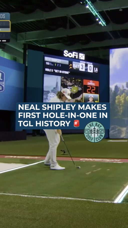 🚨 FIRST HOLE-IN-ONE IN TGL HISTORY 🚨

HAVE A NIGHT, @neal_shipley19!!!