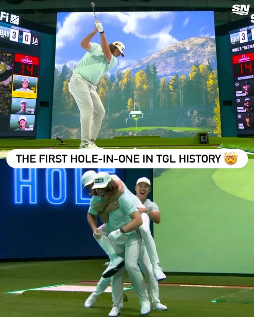 THE FIRST ACE IN TGL HISTORY BELONGS TO NEAL SHIPLEY 🙌