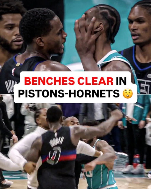 Moussa Diabate, Miles Bridges, Jalen Duren and Isaiah Stewart were all ejected following the altercation during Pistons-Hornets.