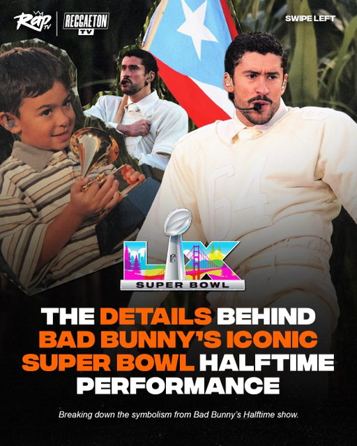 Here are the details you may have missed from #BadBunny’s Super Bowl Halftime performance‼️🎥

What did y’all think of his set⁉️🤔
