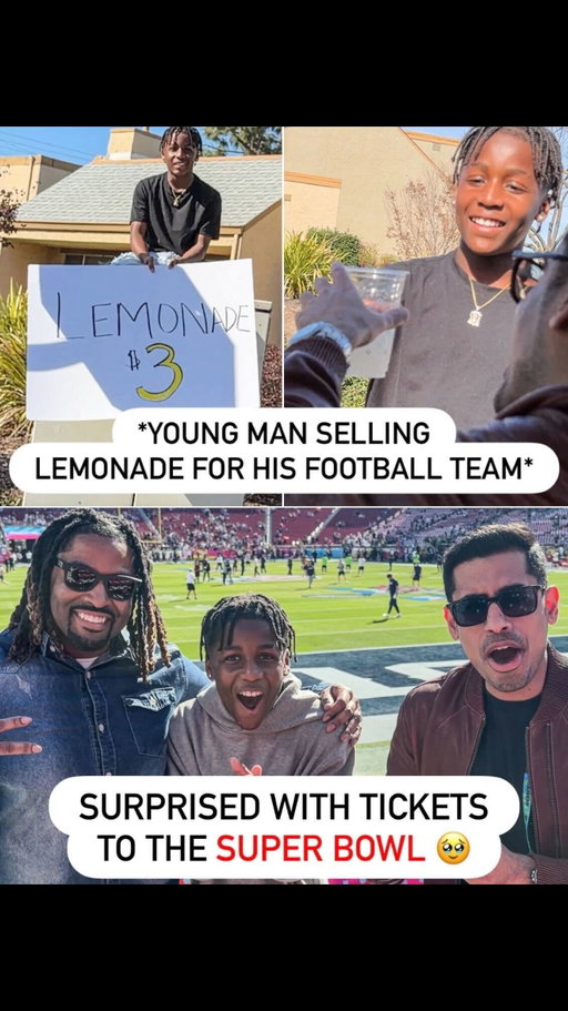 @Omar surprised these fans outside of the stadium with Super Bowl tickets!