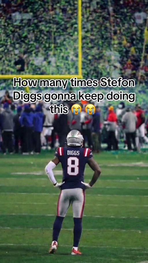 Gonna have to win one of these games at some point 😭 #stefondiggs #cardib #newenglandpatriots #patsnation #seattleseahawks