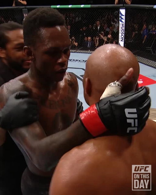 Israel Adesanya vs Anderson Silva happened 7 years ago 🤯⁣
⁣
#OnThisDay in 2019 #UFC234 went down in Melbourne!