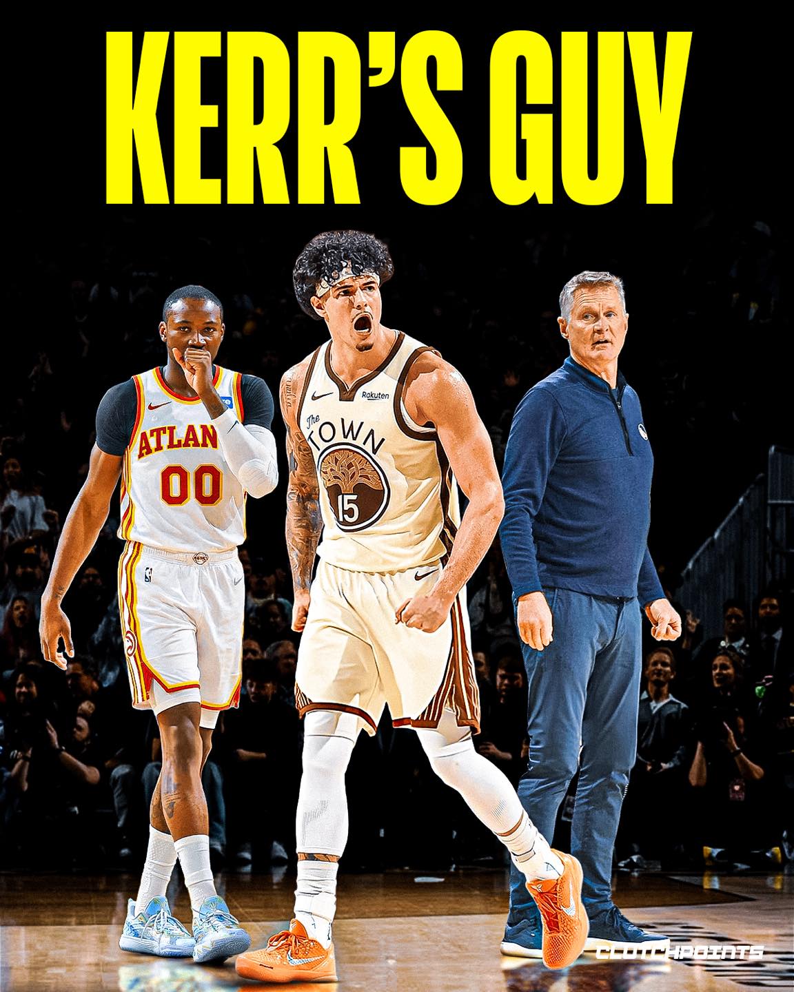 Steve Kerr spent years trying to get this version out of Jonathan Kuminga.

Kuminga is already traded. And now, that role is being filled by someone else.

That player is Gui Santos.

The Brazilian forward was the 55th pick. He spent real time in the G League. No hype, no guarantees, just reps and responsibility. And right now, he’s giving Kerr exactly what he wants from that forward spot.

Over his last six games:

🔹15.7 points
🔹 4.3 rebounds
🔹 3.3 assists
🔹 1.3 steals
🔹 1.0 block
🔹 68.5% from the field
🔹 50.0% from three
🔹 27.6 minutes per game

The trust showed up late against the Memphis Grizzlies.

Santos played Draymond Green’s fourth-quarter minutes and finished with 16 points and 8 rebounds to help spark a 17-point comeback win.

This is the archetype Kerr has always leaned on. A forward who cuts, moves the ball, defends, and doesn’t need plays called for him.

The difference is how Santos learned it.

Drafted near the end of the draft.
Developed in Santa Cruz.
Trained to impact games in small windows.

Now, with Jimmy Butler sidelined and the rotation clearer after the Kuminga trade, Santos is playing the best basketball of his career.

This isn’t luck, he knows his role and he’s playing it really well.