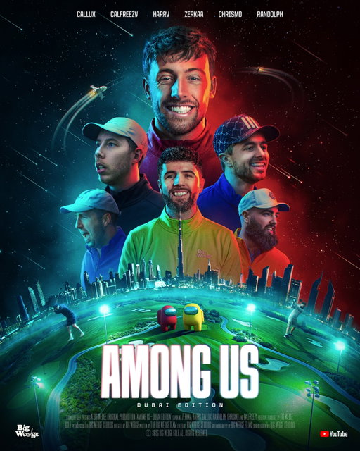 TWO HOUR SPECIAL! 🚨 

Among Us Golf 5 | Dubai Edition is live on the channel! 🫡 

📍 @trumpgolfdubai