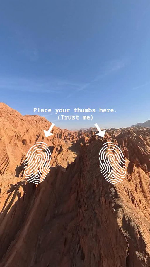 Place your thumbs here 👀

Now, you are the cameraman. Place your hands there to take control of A1.

Spring sale is here 🌼 Don’t miss A1 - link in bio