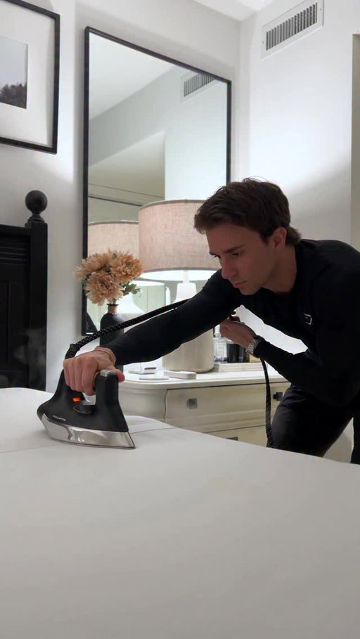 Preparing the Bed #asmr #satisfying #selfcare
