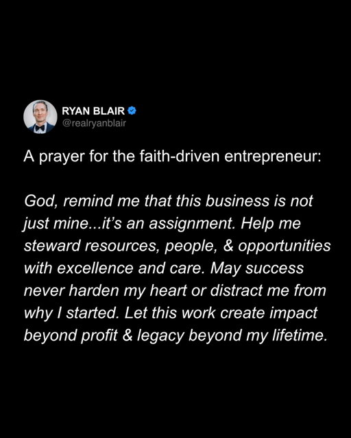Let these words fill your spirit 🙏

Send this prayer to a faith-driven leader who understands the assignment!