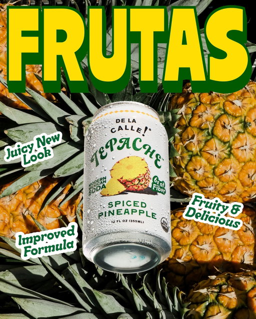 Introducing FRUTAS 🍉🍊🥭🍍
Bolder, juicier, Fruity Mexican Flavor

A fresh chapter for De La Calle: vibrant, refreshing flavor with crisp bubbles and easy sipping.
🍍Certified Organic
 🍉 <60 calories, <9g of Sugar
🍊 High in Vitamin C + added fiber
🥭 Craft fermented

This is Modern Mexican Soda. Find a can near you at the link in bio!