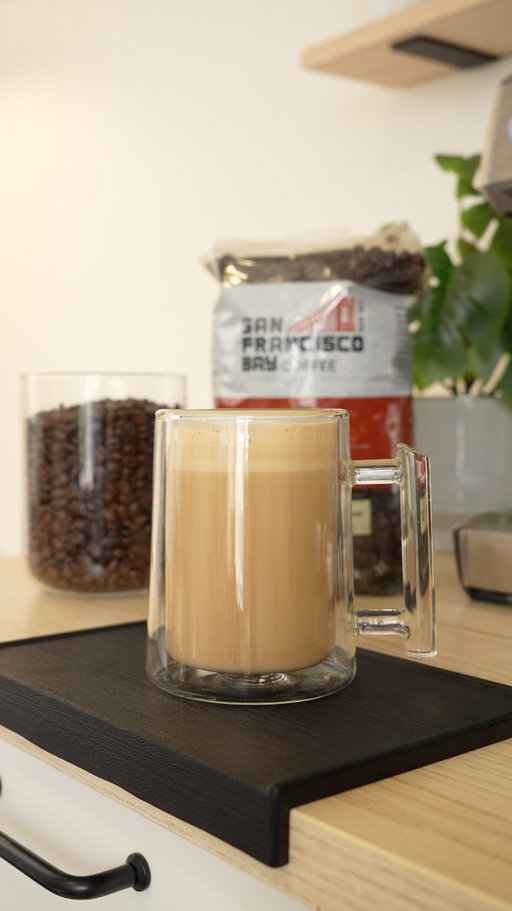 Did you know the most important part of your coffee is... the coffee itself?
That’s why I always start with freshly roasted beans. Lately I’ve been brewing San Francisco Bay Coffee and keeping it simple with a light brown sugar cinnamon syrup (½ cup water, ½ cup brown sugar, cinnamon, simmer 5–10 min). The coffee does most of the heavy lifting since that’s the base of every drink. If you want to try this for yourself and get better tasting coffee, give @sfbaycoffee a try!
