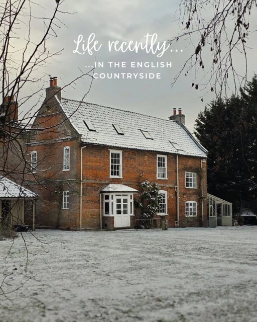 I'm definitely missing the snow - all we've got now is mud and sludge 🙈 At least the boys are enjoying the wet windows though 😅 

Still trying to embrace winter and the evenings by the fire but I can feel myself itching to get going with some projects... The hallway is slow progress though so trying to scratch the DIY itch with a couple small kitchen upgrades which I can't wait to share! Speaking of, how gorgeous are the bits I picked up on my impromptu @homesense_ukie visit?? So gutted we've not got one closer to home although that's probably a good thing for both my marriage and my bank account 😂

#quietmoments #winterdays #homelife #cosvathome #cosvhome less