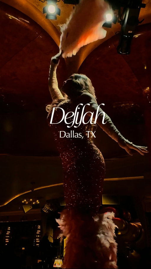 Visiting @delilahdallas after their grand opening! 🌹🍸 I had a great time and loved the performance #restaurant #dtx #dallastx