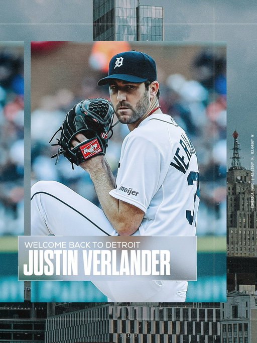 The Tigers have signed three-time American League Cy Young and nine-time All-Star RHP Justin Verlander to a one-year contract for the 2026 season.

Welcome home, JV!