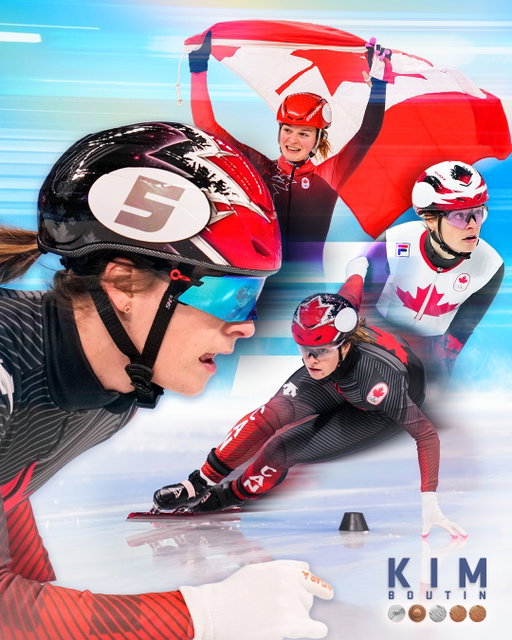 Congratulations to Kim Boutin on her fifth Olympic medal, a new Canadian record in women's short track speed skating. 🇨🇦👏⁣
⁣
- ⁣
⁣
Félicitations à Kim Boutin pour sa cinquième médaille olympique, un nouveau record canadien en patinage de vitesse sur courte piste féminin. 🇨🇦👏