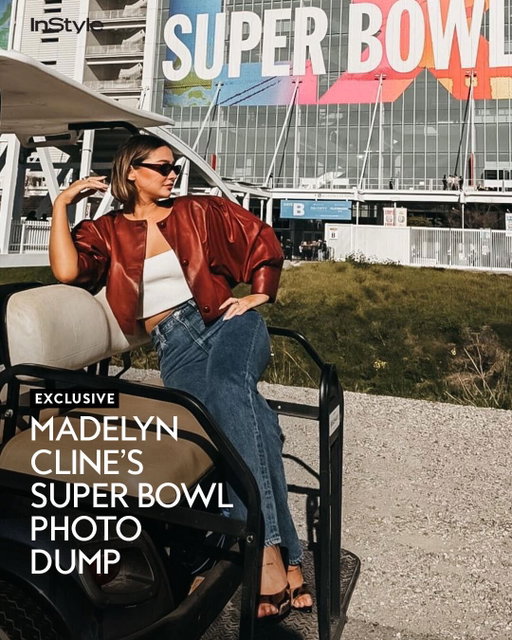 From the #OuterBanks to the 50 yard line, @MadelynCline is always down for an adventure. Here, she gives us a glimpse of the suite life in photos from her first-ever #SuperBowl with @nfl & @breitling, here.

📸: #MadelynCline