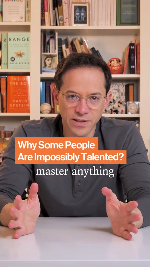 Comment "RANGE" below and I'll send you a link to my free newsletter, Range Widely,  where I write about science, self-improvement, and regularly post Q&As with bestselling authors. 

Being interested in many things doesn’t slow you down; it often gives you angles that narrowly focused specialists never see.

#davidepstein #mindset #success
