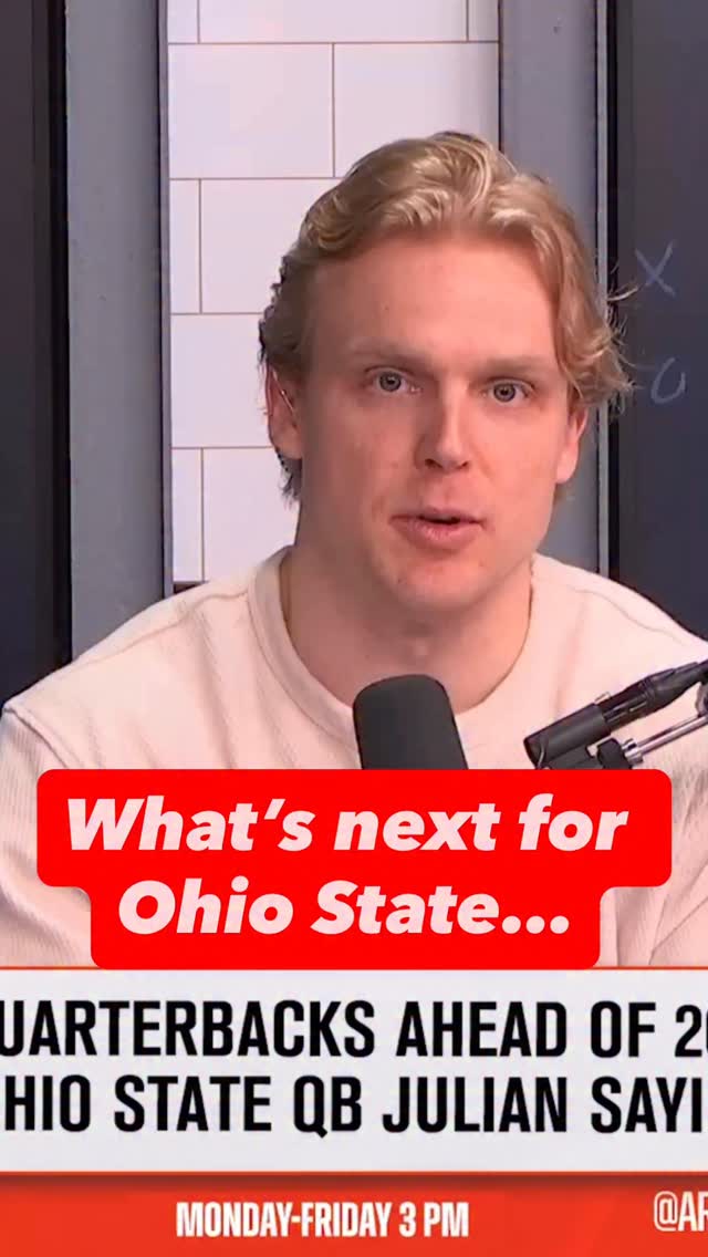 There comes a time where you gotta pass a young buck the keys and let them drive. 

That time is 2026 for Julian Sayin and Ohio State.