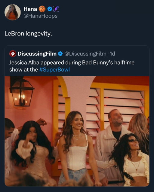 She might be better than Bron 😭🙏