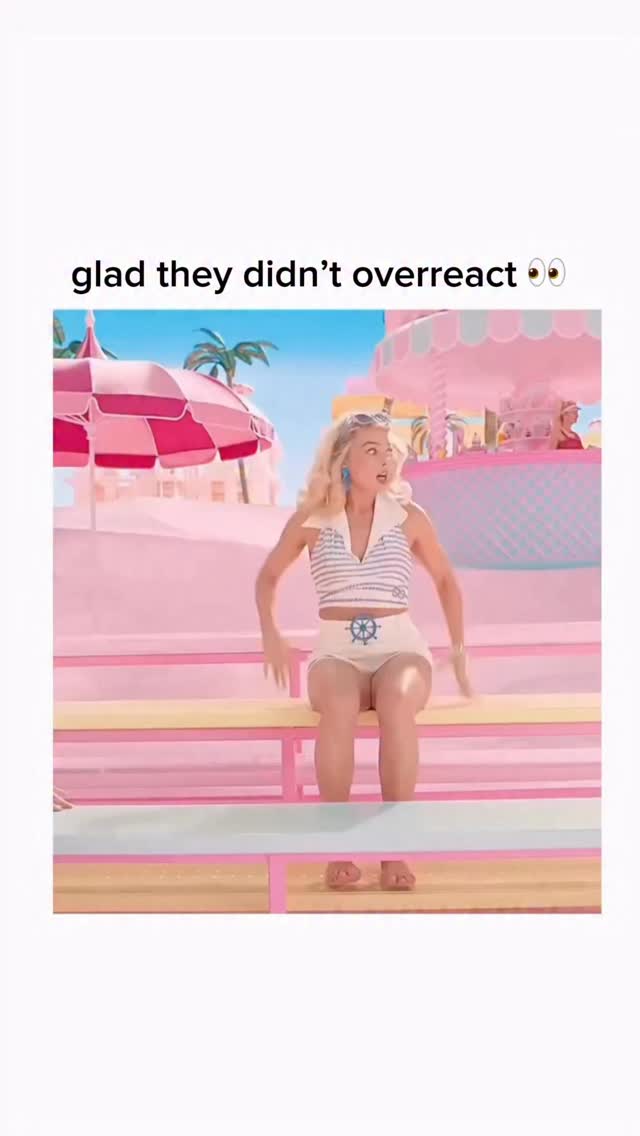 glad they didn’t overreact 😭💖

🎬 Barbie (2023)

📖 Short Summary:
Barbie’s living her best life in perfect, pink Barbieland… until she randomly starts questioning everything. That one tiny crack in her “perfect” world sends her into the real world, where she’s hit with identity, self-worth, and the messy truth of what it means to be human. Meanwhile, Ken’s journey turns into chaotic satire with way more depth than anyone expected. Bright, bold, funny, and lowkey emotional — it’s candy-colored on the outside, but layered underneath. 💗👠

📍 Where to Watch (USA):
Stream: Max
Rent/Buy: Amazon Prime Video, Apple TV, Vudu

⭐ Ratings: IMDb 6.8/10 | Rotten Tomatoes 88%

🎭 Cast / Genre / Rated:
Margot Robbie, Ryan Gosling, America Ferrera, Kate McKinnon, Issa Rae
Fantasy / Comedy
PG-13

Follow @theloversayings for daily movie gems, viral moments, and the kind of posts that have you saying “yeah… that’s literally me” 😭💘

#BarbieMovie #MovieNight #MaxStreaming