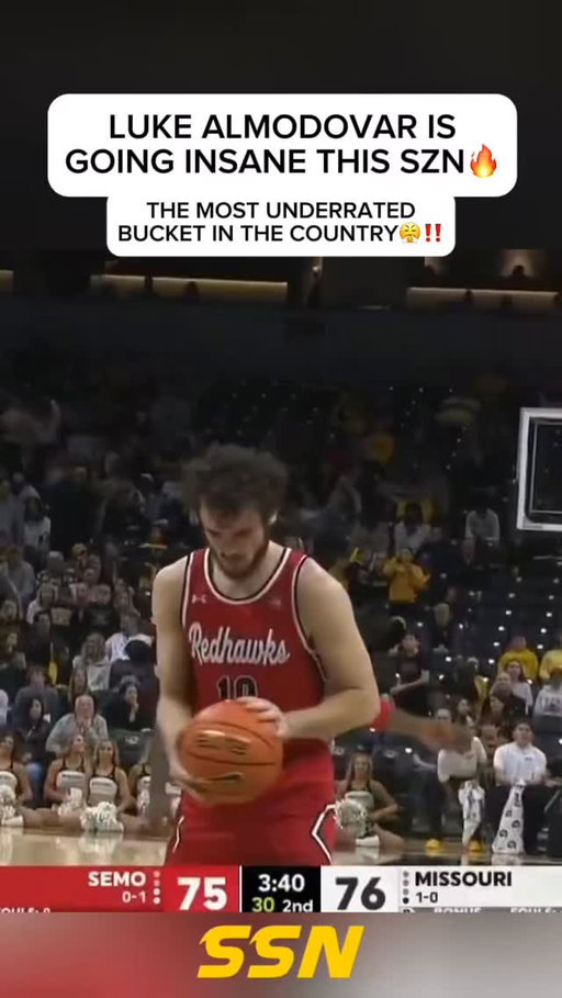 SEMO’s Luke Almodovar Is A BUCKET😮‍💨🔥‼️

#basketball #collegebasketball #collegehoops #nba #explore