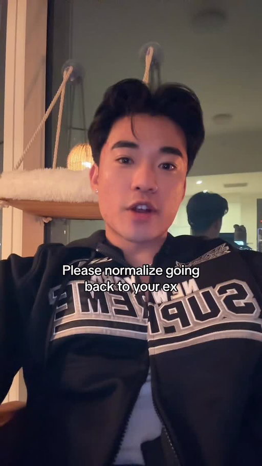Can we PLEASE normalize going back to your ex, am I right guys ?? Haha please repost this so she sees it