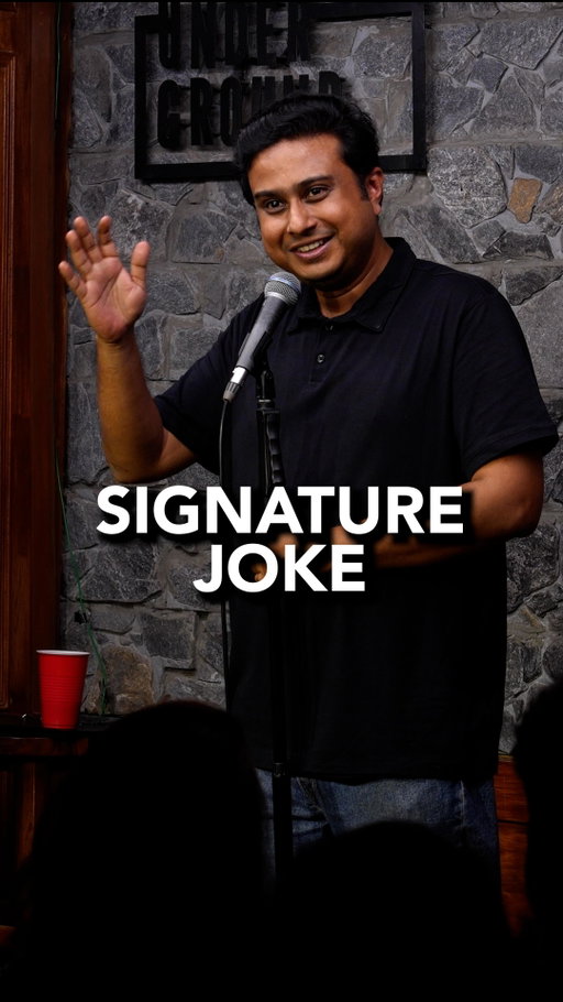 It’s my signature joke 😂 
Dubai, Gurgaon, Kolkata, Pune, Bangalore and Mumbai tickets in bio

#anirbandasgupta #standupcomedy #standupcomedyindia
