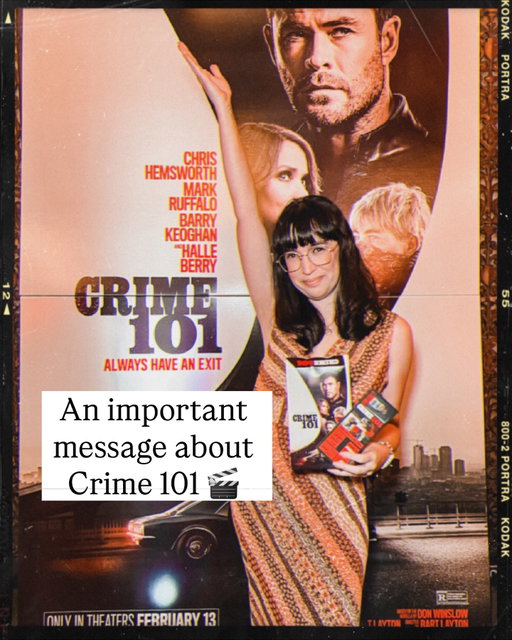 A few tidbits about Crime 101 🎬 ⬇️

I got so excited when the email came in inviting me to the World Premiere of @crime101film by @amazonmgmstudios. A chance to celebrate a film that shot in Los Angeles?! Not to mention a film starring some of my faves like @markruffalo @t8dono @chrishemsworth @realdrewpowell and of course Barry Keoghan! Sign me up! 🙌🏻

I love when productions film in Los Angeles. It helps the entire city. Film sets have a financial trickle down effect that’s felt in every industry in the city. Wardrobe departments may use local dry cleaners. Set dressing could involve rentals from numerous companies and even utilize local florists and other such shops. Cast and crew members working allows them disposable income to say go out to eat, helping local restaurants. Let’s keep Hollywood working.

On that note, if you’d like to help Keep Hollywood Home, we could use your voice on February 17th. If you can, show up to LA City Hall at 2pm to help us fill the chamber. Can’t make it? Call your LA council members and tell them to vote yes. Follow @stayinla2025 for more.

Crime 101 arrives in theaters Friday, Feb 13th. It’s about a Los Angeles detective in pursuit of an elusive thief who teams up with an insurance broker for one last heist. It’s fantastic and I hope you’ll see it. Thanks so much for having me Amazon!

#Crime101 #stayinLA #sagaftrastrong