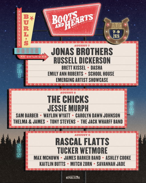 (BOOTS)FAM’S ALL HERE 🎸ENTER TO WIN 2x VIP WEEKEND PASSES + 1x TENT CAMPSITE!

HOW TO ENTER: [CONTEST CLOSED]
Follow @bootsandhearts + @burlscreek 
Tag a friend (1 comment = 1 entry)
Share this post to story

@jonasbrothers join @thechicks, @rascalflatts and more at the party of the summer Aug 7-9 at @burlscreek☀️ 

SELECT TICKET PRICES ARE INCREASING 🚨 Shop before Thursday, February 12 @ 11:59PM ET. 

Contest closes Tuesday, February 17 @ 11:59PM ET. The winner will be randomly selected and notified via DM by our verified account, @bootsandhearts, ONLY. @bootsandhearts will NEVER ask for your banking information - DO NOT provide this information to any account. All contest rules apply.