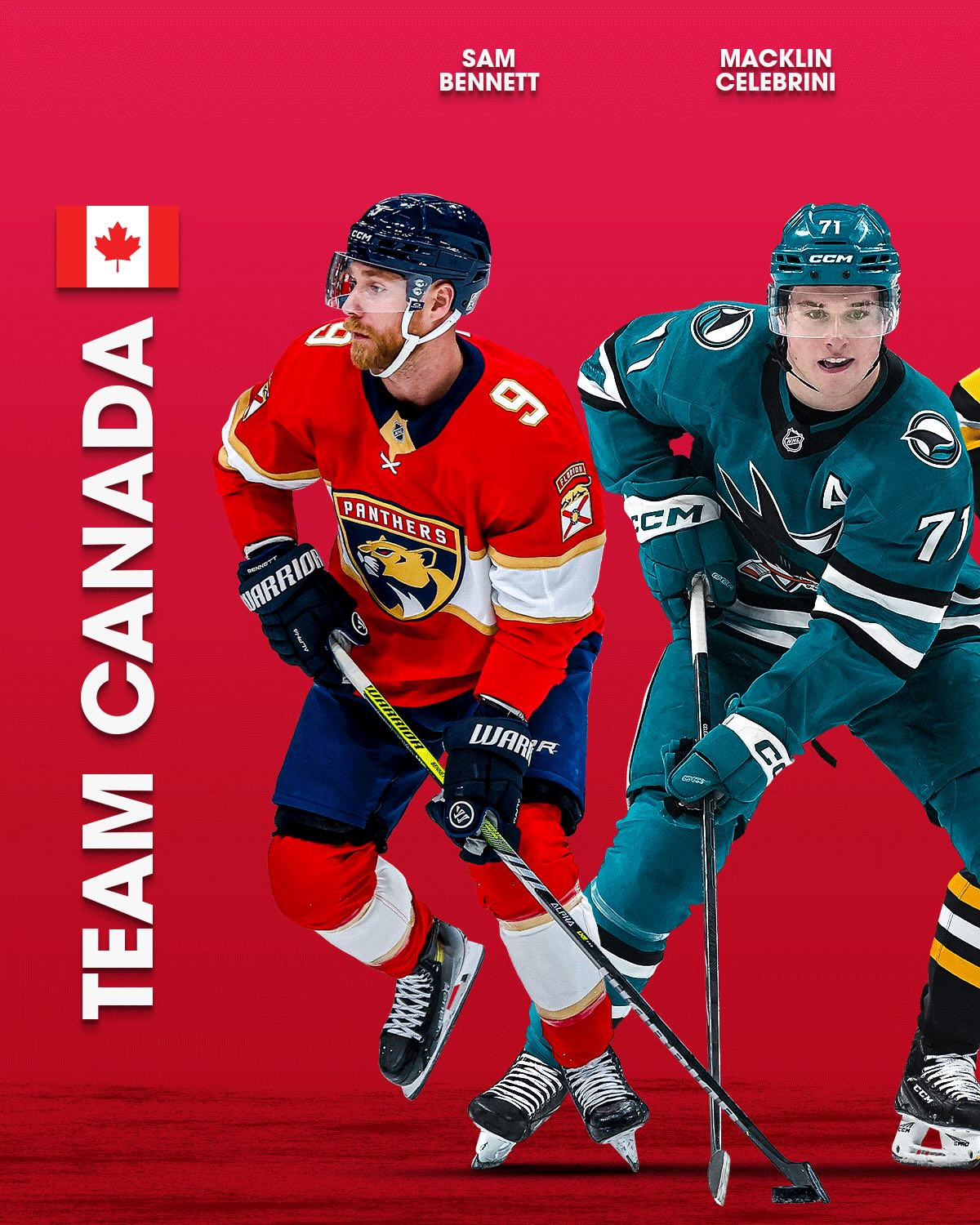 Here’s another look at Team Canada! 👀

Watch Czechia vs. Canada at the #MilanoCortina2026 #WinterOlympics TOMORROW at 10:40a ET on @peacock, @usanetwork, @cbc.sports, & @cbcgem!