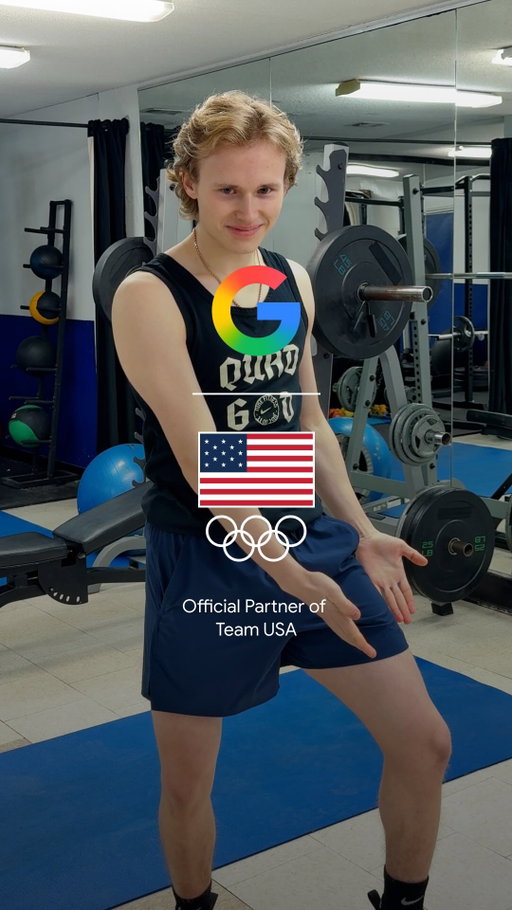 #sponsored @teamusa and I are planning to BRING THE QUADS to Milan 🫡. So I asked Google Search which winter sport will give me even BIGGER quad. Can you guess which 👀? 

#iliamalinin #figureskating #quadgod #google