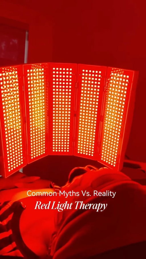 Common Myths vs. Reality
Red Light Therapy ❤️

🧠 Myth 1: It works instantly.
✅ Reality: RLT takes consistent use over time to show results. Most benefits come after weeks of regular sessions, not overnight.

🧠 Myth 2: It can replace medical treatment.
✅ Reality: RLT can complement treatments (e.g., for acne, muscle recovery, skin aging), but it shouldn’t replace professional care for serious conditions.

🧠 Myth 3: More is better.
✅ Reality: Overuse can be ineffective or even counterproductive. There’s an optimal dose — more intensity or time doesn’t always mean better results.

🧠 Myth 4: It burns fat or causes weight loss.
✅ Reality: There’s little evidence to support that RLT alone causes significant fat loss. Any “slimming” effect is usually temporary (like water loss from lymphatic drainage).

🧠 Myth 5: All red light devices are the same.
✅ Reality: Wavelength, power density, and quality matter a lot. Not all RLT devices penetrate deep enough to provide real benefits.

#skincare #rlt #redlighttherapy #redlight
