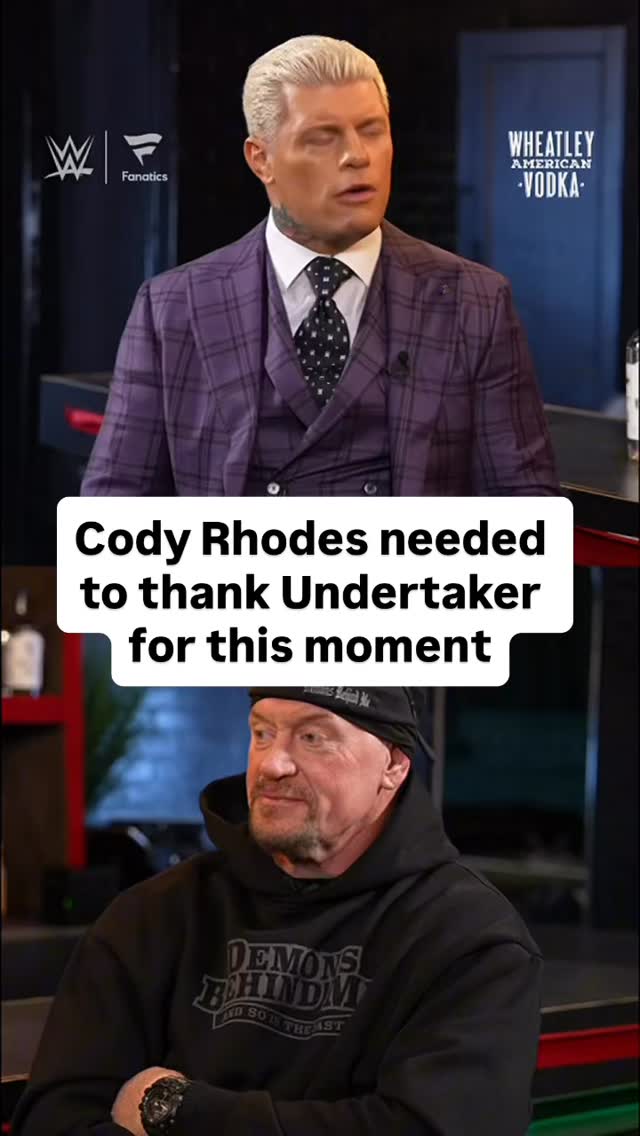 A moment from Cody Rhodes’ first Royal Rumble that he’ll always remember.