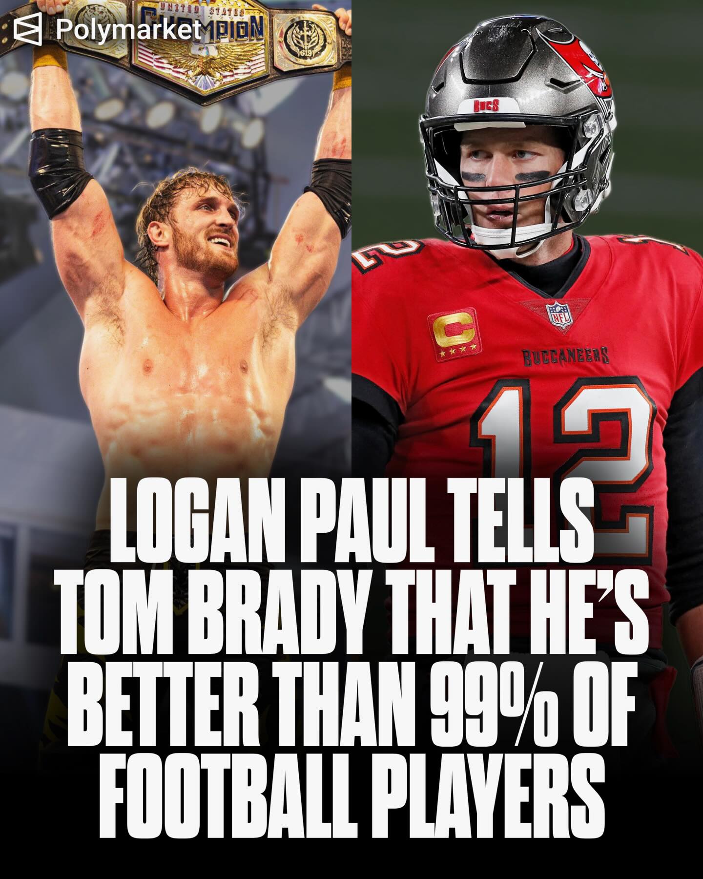 Logan Paul says he could hang with NFL players in a flag football game…

How many TDs is he gonna put up in this game?