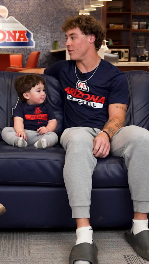 dropping tonight: the story of @cmcnelis41, @arizonabaseball and of course… BABY G. 👀