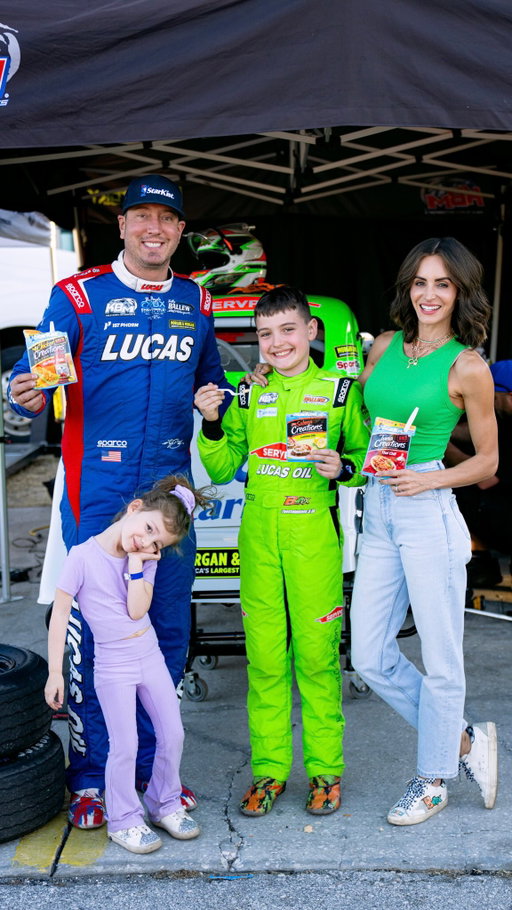 Revved up and ready to Fuel Good and Feel Good with @StarKistCharlie for another season.💪🏻
 
StarKist’s 40+ varieties of tuna, salmon, and chicken on-the-go pouches each deliver at least 10g of lean protein to help the whole family stay on track (even through 500 laps)!
 
Follow @StarKistCharlie for behind the scenes content and fun surprises all weekend long.
 
#FuelGoodFeelGood #TeamCharlie #Daytona500 #RowdyNation #NASCAR