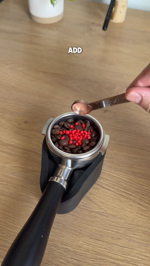 Adding nerds to an espresso shot?