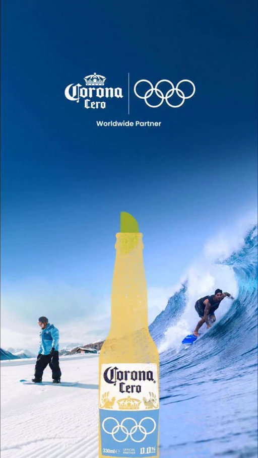 At the crest of a wave or at the peak of a mountain, @gabrielmedina finds a way to turn every moment into a golden moment. #GoldenMoments #bebacommoderação