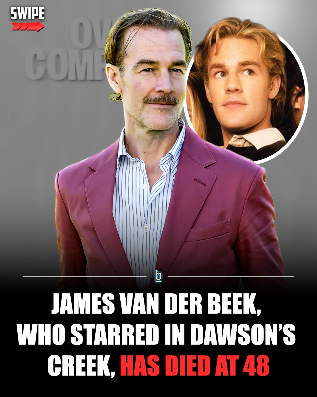 Actor James Van Der Beek, who starred in the popular teen drama Dawson’s Creek, has passed away at 48.
On Wednesday, TMZ reported that Van Der Beek had passed away with no cause of death given.

Via TMZ:

“James Van Der Beek has died … TMZ has learned.
A rep for the Travis County Medical Examiner’s Office says … it was reported to them at 6:44 AM. No cause of death was given.”

Van Der Beek’s family posted a message on social media following TMZ’s report.

“Our beloved James David Van Der Beek passed peacefully this morning. He met his final days with courage, faith, and grace. There is much to share about his wishes, his love for humanity, and the sacredness of time. 

“Those days will come. For now we ask for peaceful privacy as we grieve our loving husband, father, son, brother, and friend.”

Back in 2024, Van Der Beek revealed he was battling colorectal cancer.

Via PEOPLE magazine:

“I have colorectal cancer. I’ve been privately dealing with this diagnosis and have been taking steps to resolve it, with the support of my incredible family,” the star, 47, tells PEOPLE exclusively.

“There’s reason for optimism, and I’m feeling good,” Van Der Beek adds.

Our thoughts are with his family and friends. Rest in peace. 

#movies #tv #guys #men #dudes